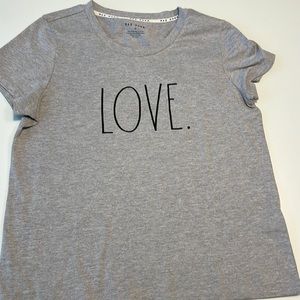 Rae Dunn Love T-shirt size medium
